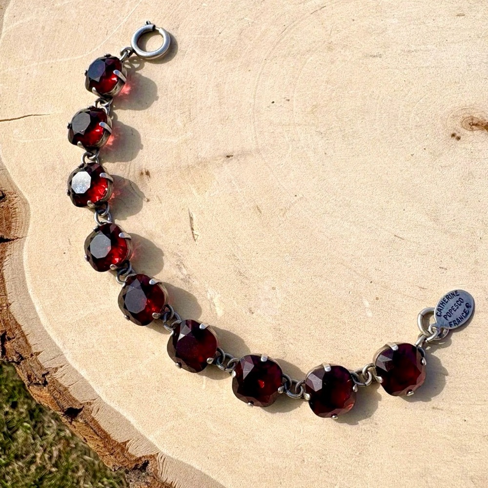 Catherine Popesco France 9-crystal bracelet